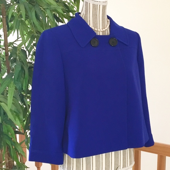 Tahari Jackets & Blazers - Tahari Royal Blue Blazer Size 6